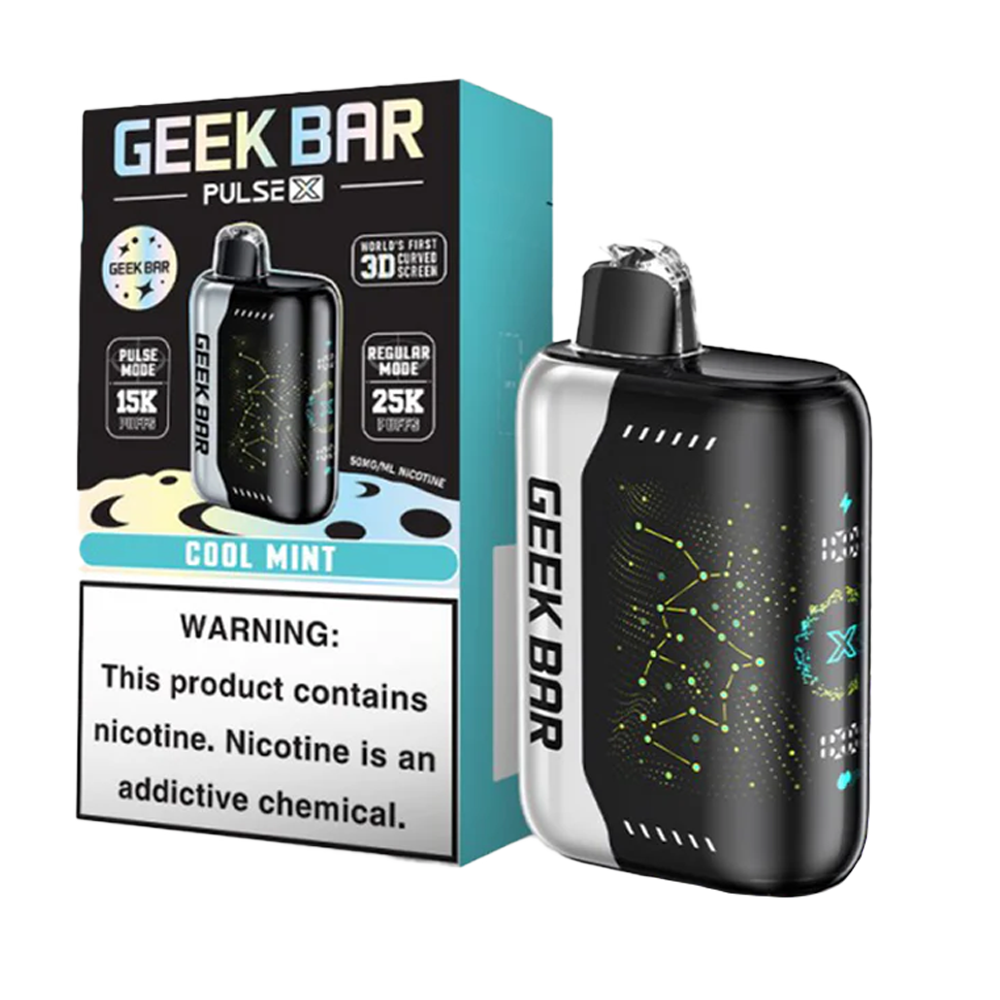 Geek Bar Pulse Creamy Mint Icey Mintz Flavor